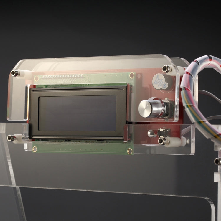 Z605S 3D Printer Desktop Printer High Precision Acrylic Frame Three-Dimensional Physical Printer with LED Screen (Using 1.75mm Printing Supplies)