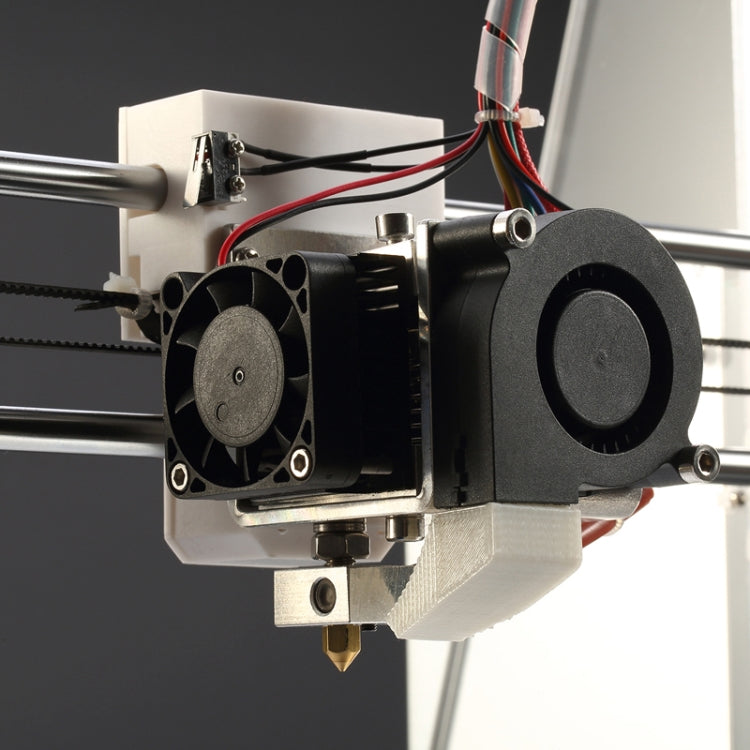 Z605S 3D Printer Desktop Printer High Precision Acrylic Frame Three-Dimensional Physical Printer with LED Screen (Using 1.75mm Printing Supplies)