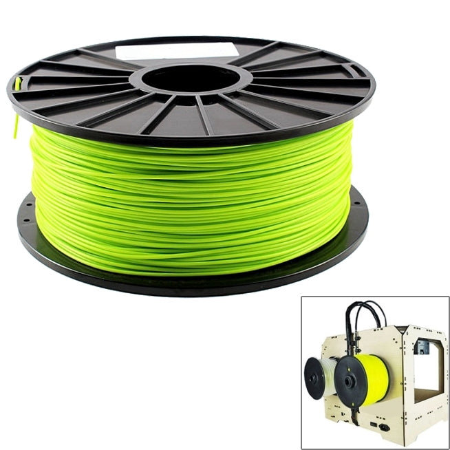 PLA 3.0 mm Fluorescent 3D Printer Filaments, about 115m