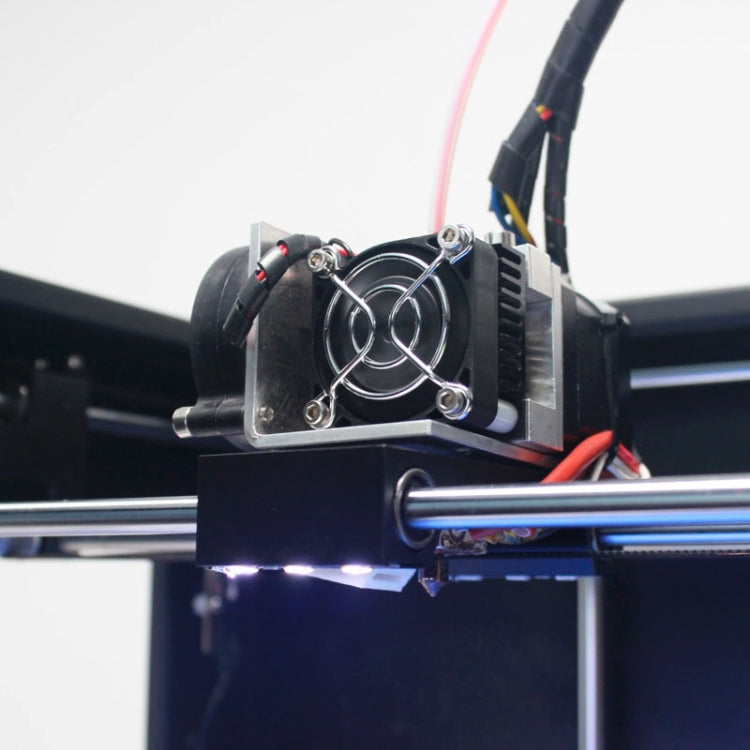 Z-603S 3D Desktop High Precision Metal Frame Three-Dimensional Physical Printer, Recommended use 1.75mm printing supplies(Black)