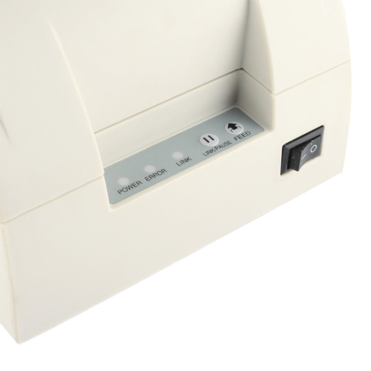9 Pin Serial Dot Matrix Receipt Printer (ZJ-7650)(White)