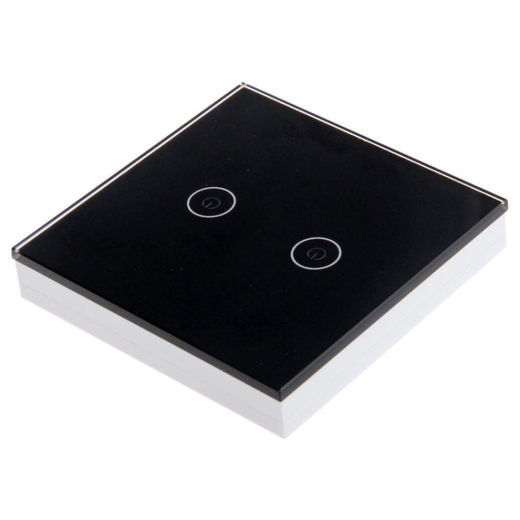 2 Ways Wireless Remote Control Light Touch Switch, Spectrum: 433.92MHz, Remote Control Distance: 30m