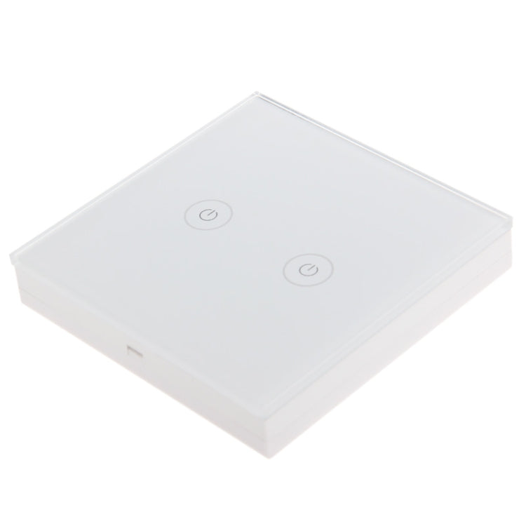 2 Ways Wireless Remote Control Light Touch Switch, Spectrum: 433.92MHz, Remote Control Distance: 30m