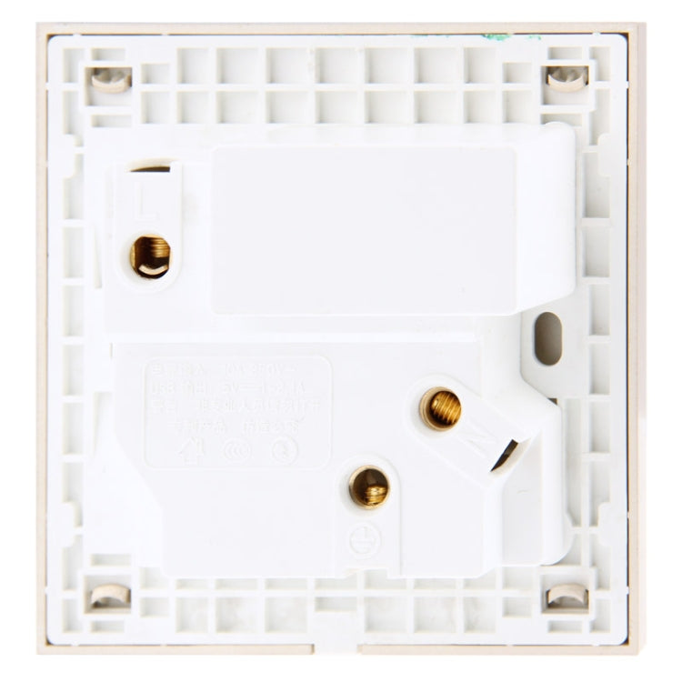 RNAI DC 5.0V / 1~2.1A Universal Dual USB Charging Wall Socket with Power Switch (UK / EU / AU / US Plug)