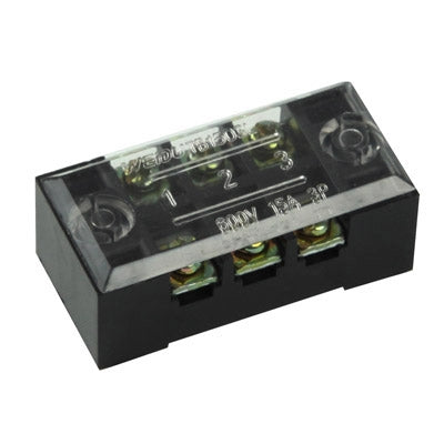 TB-1503L 600V 15A Double Row 3 Position Terminal Connector (15A / 3P)