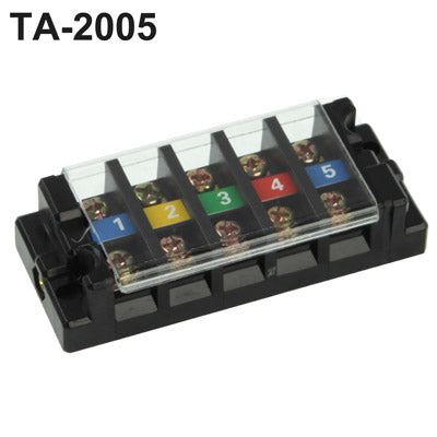 TA-2005 600V 20A Double Row 5 Position Terminal Connector (20A / 5P)