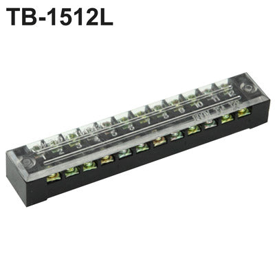 TB-1512 600V 15A Double Row 12 Position Terminal Connector (15A / 12P)