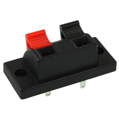 2 Position Push Type Speaker Terminal Connector