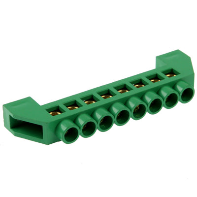 8 Position Plastic Terminal Block Connectors, Cable Diameter: 6mm