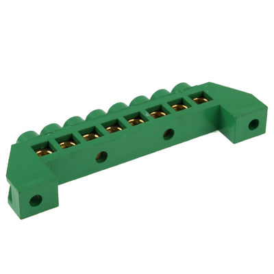 8 Position Plastic Terminal Block Connectors, Cable Diameter: 6mm