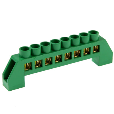 8 Position Plastic Terminal Block Connectors, Cable Diameter: 6mm
