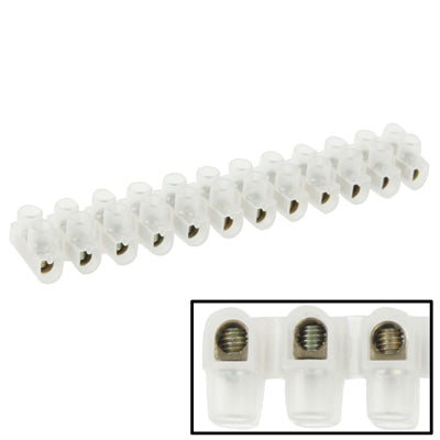 380V 20A 12 Position Plastic Terminal Block Connectors, Wire section: 12mm2