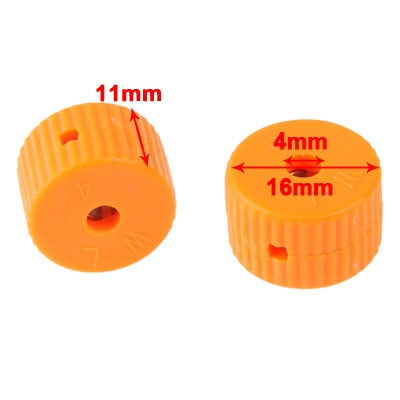 Screwdriver Magnetizer / Degaussing Ring, Inner diameter: 4mm(Orange)(Orange)