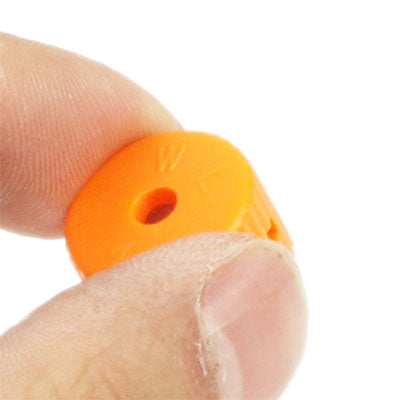 Screwdriver Magnetizer / Degaussing Ring, Inner diameter: 4mm(Orange)(Orange)
