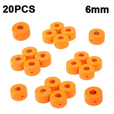 Screwdriver Magnetizer / Degaussing Ring, Inner diameter: 6mm(Orange)(Orange)