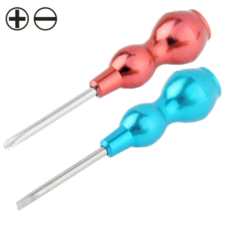 2 in 1 Professional Versatile Mini Screwdriver Set (2.0 x 25mm Slotted Screwdriver + 2.0 x 25mm Cross Screwdriver) for Digital Camera / Mobile Phone / Glass, WL-2701