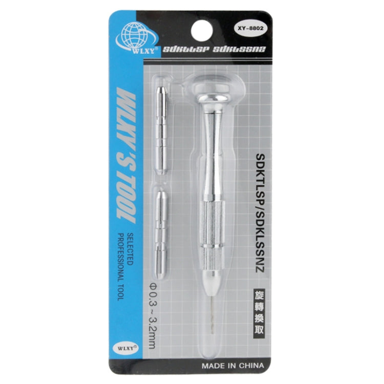 0.3-3.2mm Pure Copper Screwdriver Handle for Rotary Screw, Length: 92mm