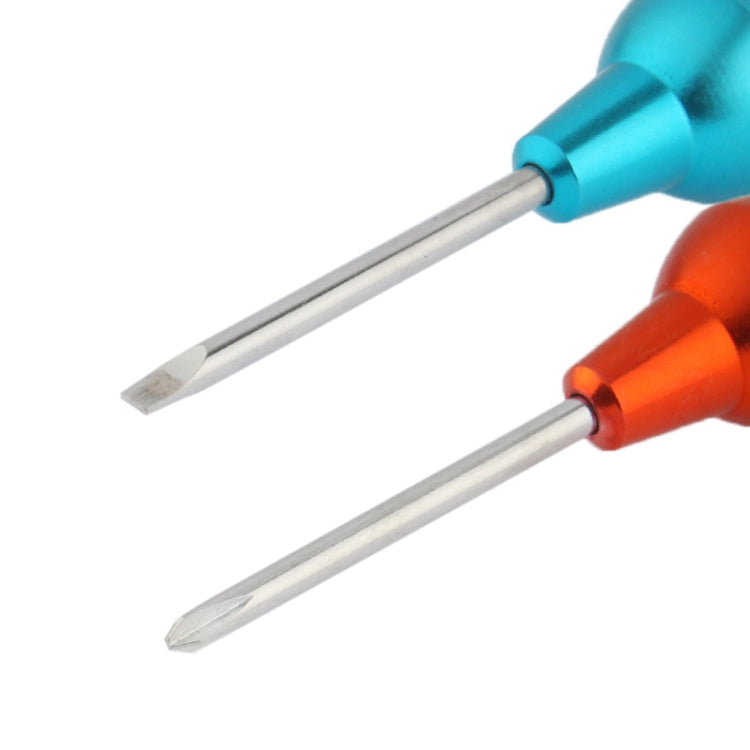 2 in 1 Professional Versatile Mini Screwdriver Set (2.5 x 25mm Slotted Screwdriver + 2.5 x 25mm Cross Screwdriver) for Digital Camera / Mobile Phone / Glass, WL-2703