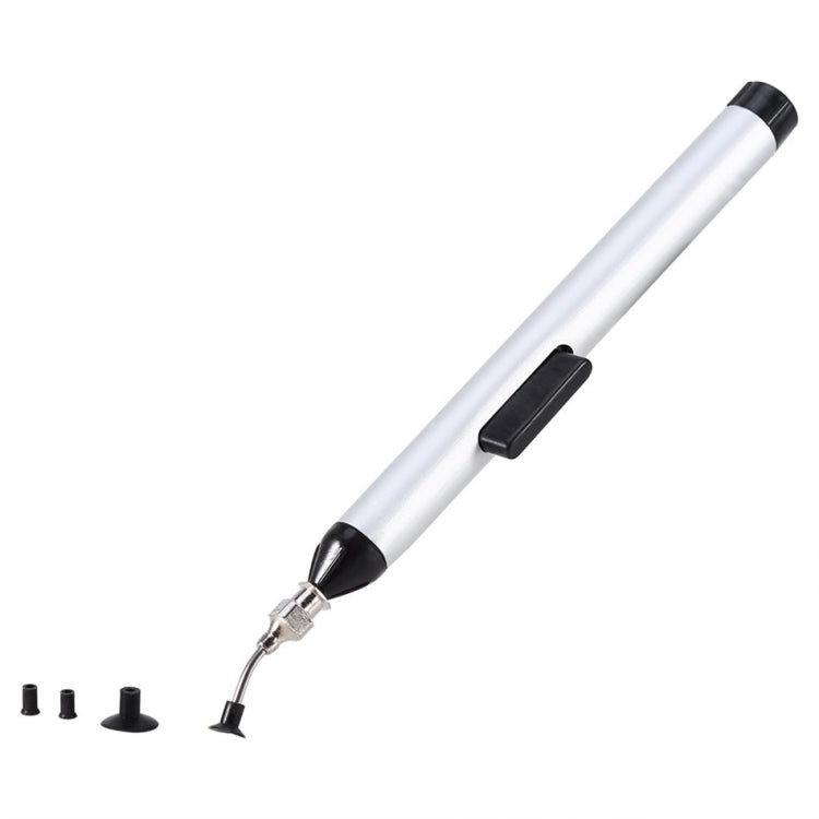 Vacuum Sucking Pen with 3 Pads for BGA Rework Station (FFQ939)(Silver)