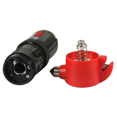 6 in 1 Multi-Screwdriver Torch with Hammer