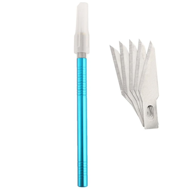 WLXY-9310, WLXY Tool Precision Knife with Replaceable Blade for Mat Carving / Scoring / Trimming, OAL: 145mm, Size: 121mm x 6mm Diameter