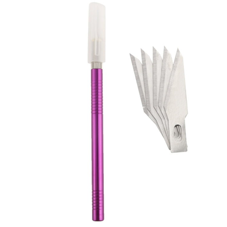 WLXY-9310, WLXY Tool Precision Knife with Replaceable Blade for Mat Carving / Scoring / Trimming, OAL: 145mm, Size: 121mm x 6mm Diameter