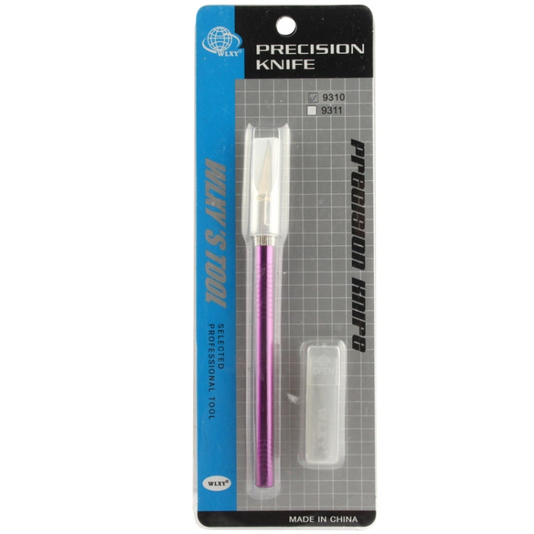 WLXY-9310, WLXY Tool Precision Knife with Replaceable Blade for Mat Carving / Scoring / Trimming, OAL: 145mm, Size: 121mm x 6mm Diameter