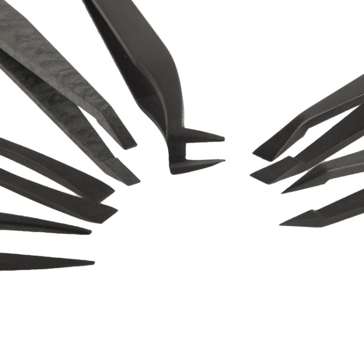 6 in 1 ESD Fibre Plastic Tweezers