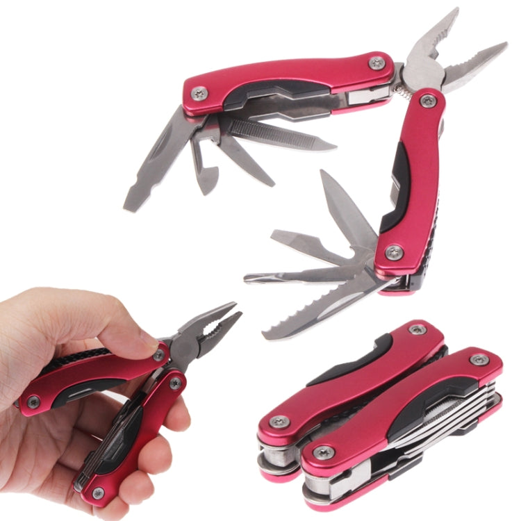 9 in 1 Folding Stainless Steel Multifunction Pliers Tool / Outdoor Use Plier