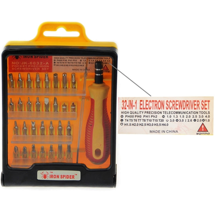 32 in 1 Iron Spider Precision Electronics Screwdriver Set