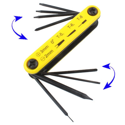 All-purpose Foldaway Plastic Handle Tools