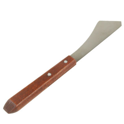 Asymmetric Wood Handle Metal Painting knife
