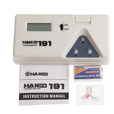 HAKKO 191 Tip Thermometer Solder Iron Tip Digital Tester(White)