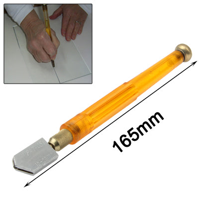 Practical Oil Feed Design Glass Cutter Cutting Range 2-5mm Glass Cutting Knife Tool with Plastic Handle