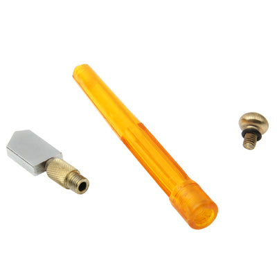 Practical Oil Feed Design Glass Cutter Cutting Range 2-5mm Glass Cutting Knife Tool with Plastic Handle