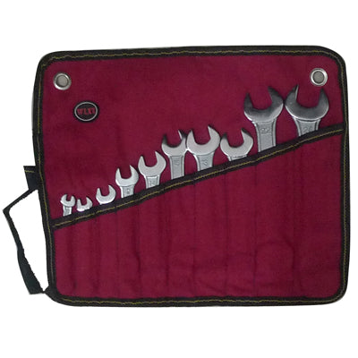 10x Double Open End Spanner Set