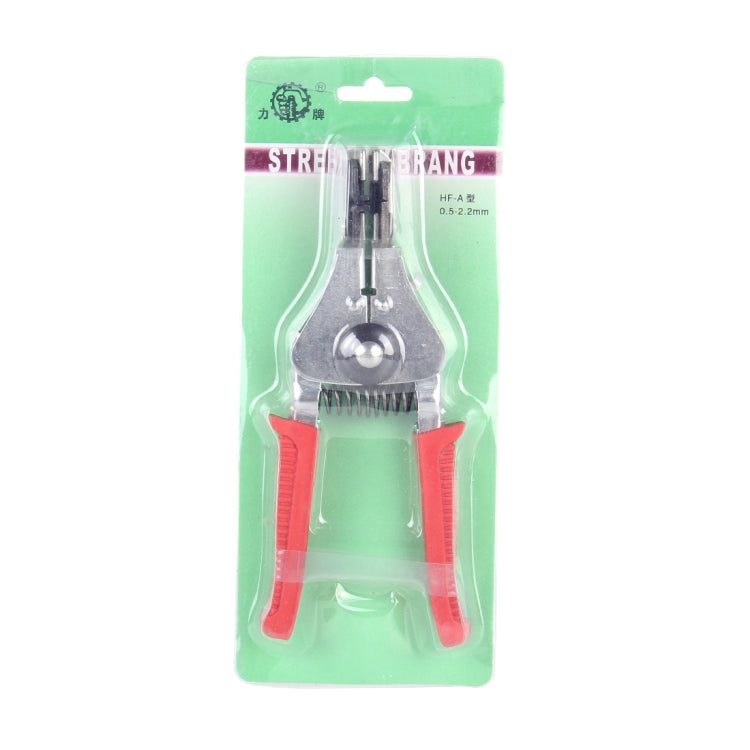 Heavy-duty Automatic Wire Stripper, Stripping Capacity:0.5-2.2mm(Red)