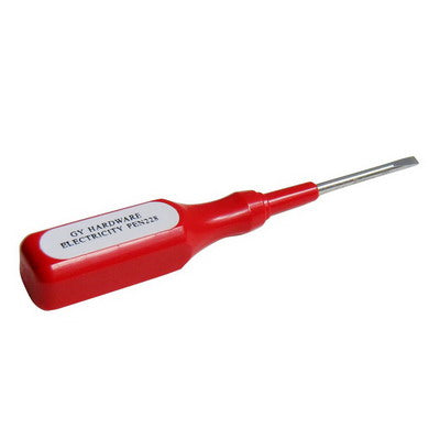 Handheld Voltage Detector Doubles as Screwdriver(Red)
