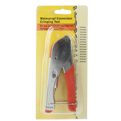 HT-H518A Professional Waterproof Connector Crimping Tool(Red)