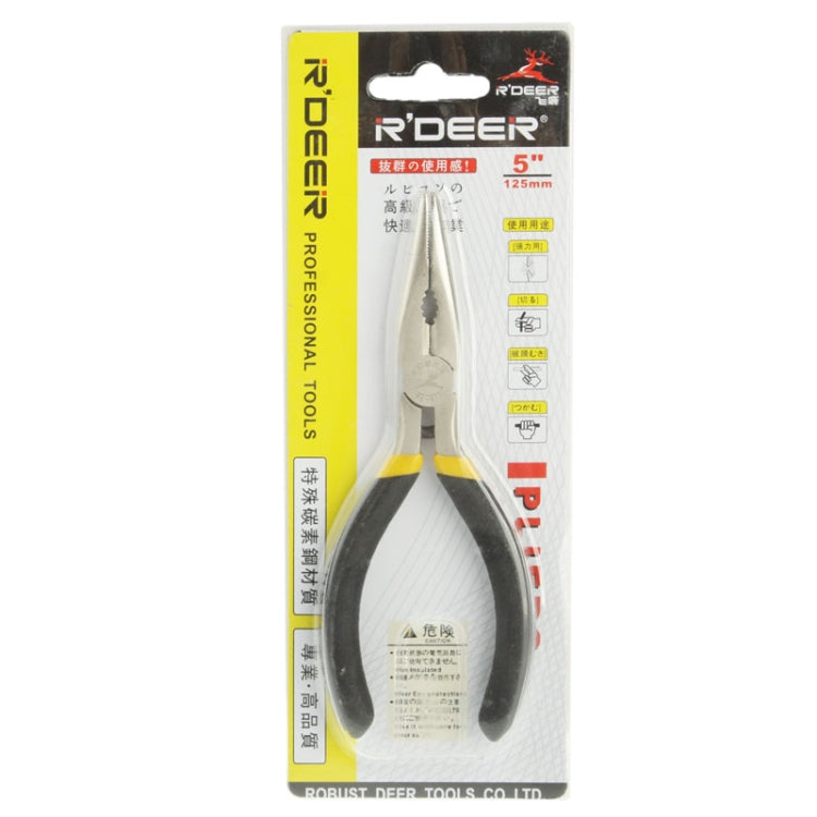 5 inch Chrome Stainless Steel Nose Pliers