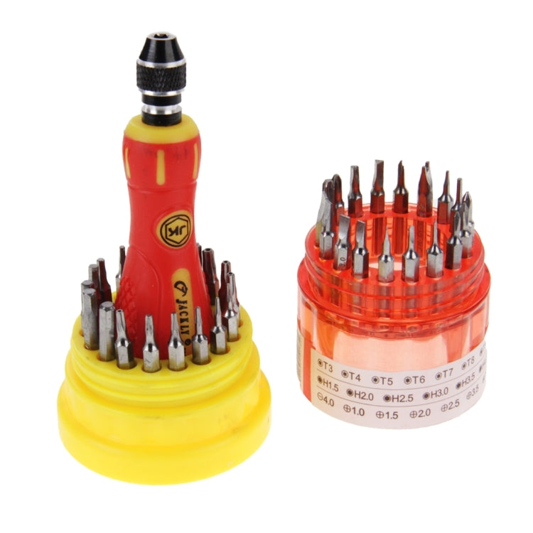 JACKLY JK-6039 37 in 1 Screwdriver Bit Set Interchangeable Precise Manual Tool Set
