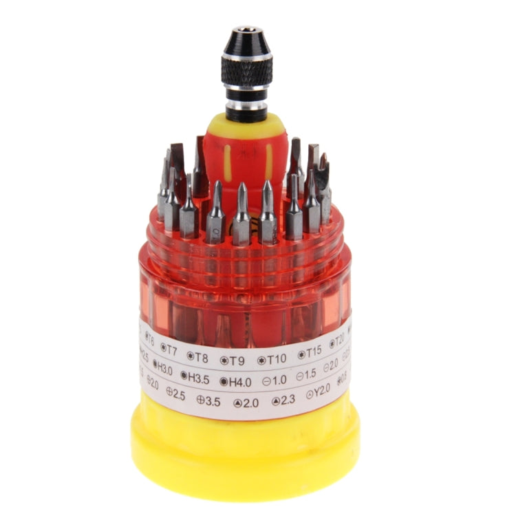 JACKLY JK-6039 37 in 1 Screwdriver Bit Set Interchangeable Precise Manual Tool Set