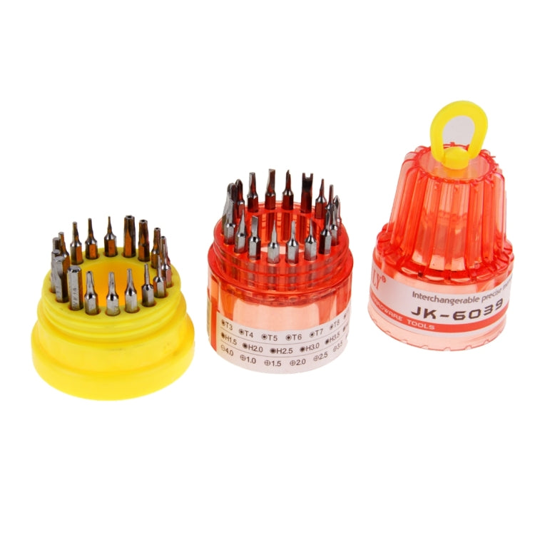 JACKLY JK-6039 37 in 1 Screwdriver Bit Set Interchangeable Precise Manual Tool Set