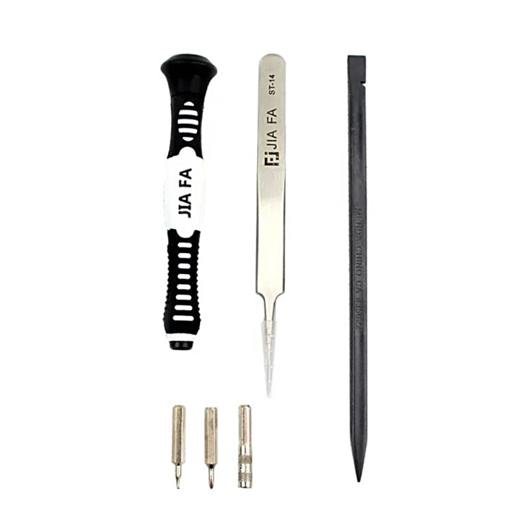 JF-6S 6 in 1 Demolition Screwdriver Repair Opening Tools Set for iPhone