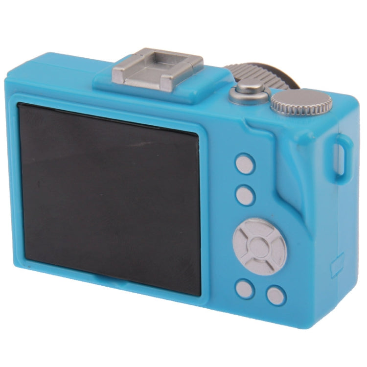 Portable Battery Operated Camera Shaped 2-Blade Mini Cooling Fan (Blue)