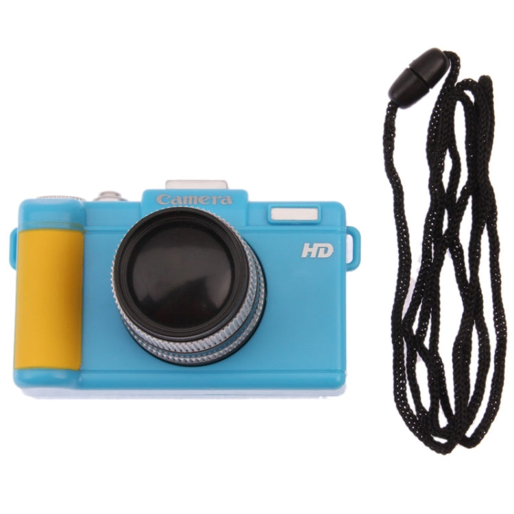 Portable Battery Operated Camera Shaped 2-Blade Mini Cooling Fan (Blue)