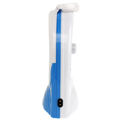 XF-5890 Mini 2 in 1 Ultra-low Power & Strong Wind Electric Table Fan with Switch and 2-mode LED Lights(Blue)