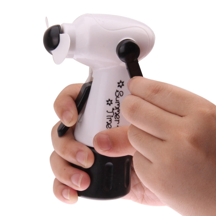 Creative Hand-driven Mist Spray Fan,