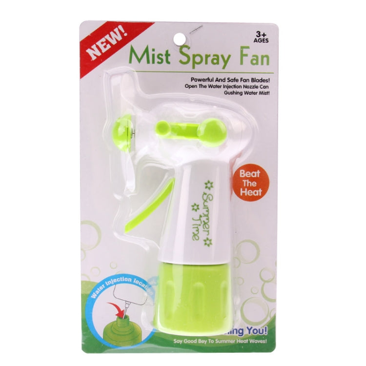 Creative Hand-driven Mist Spray Fan,