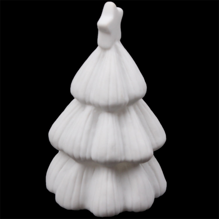 Christmas Tree Style Night Light Lamp, Color-changed LED Light (White)